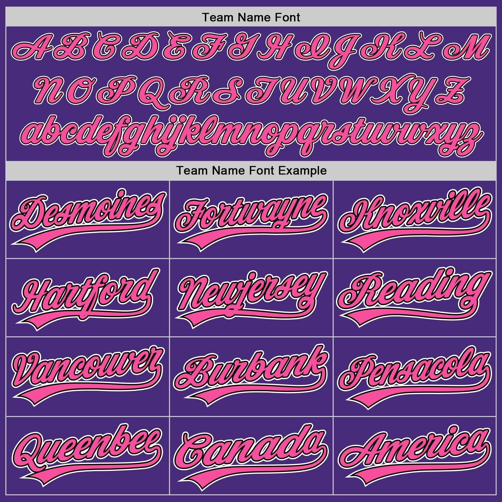 Custom Purple White Black-Pink Authentic Baseball Jersey baseball jersey product view 4