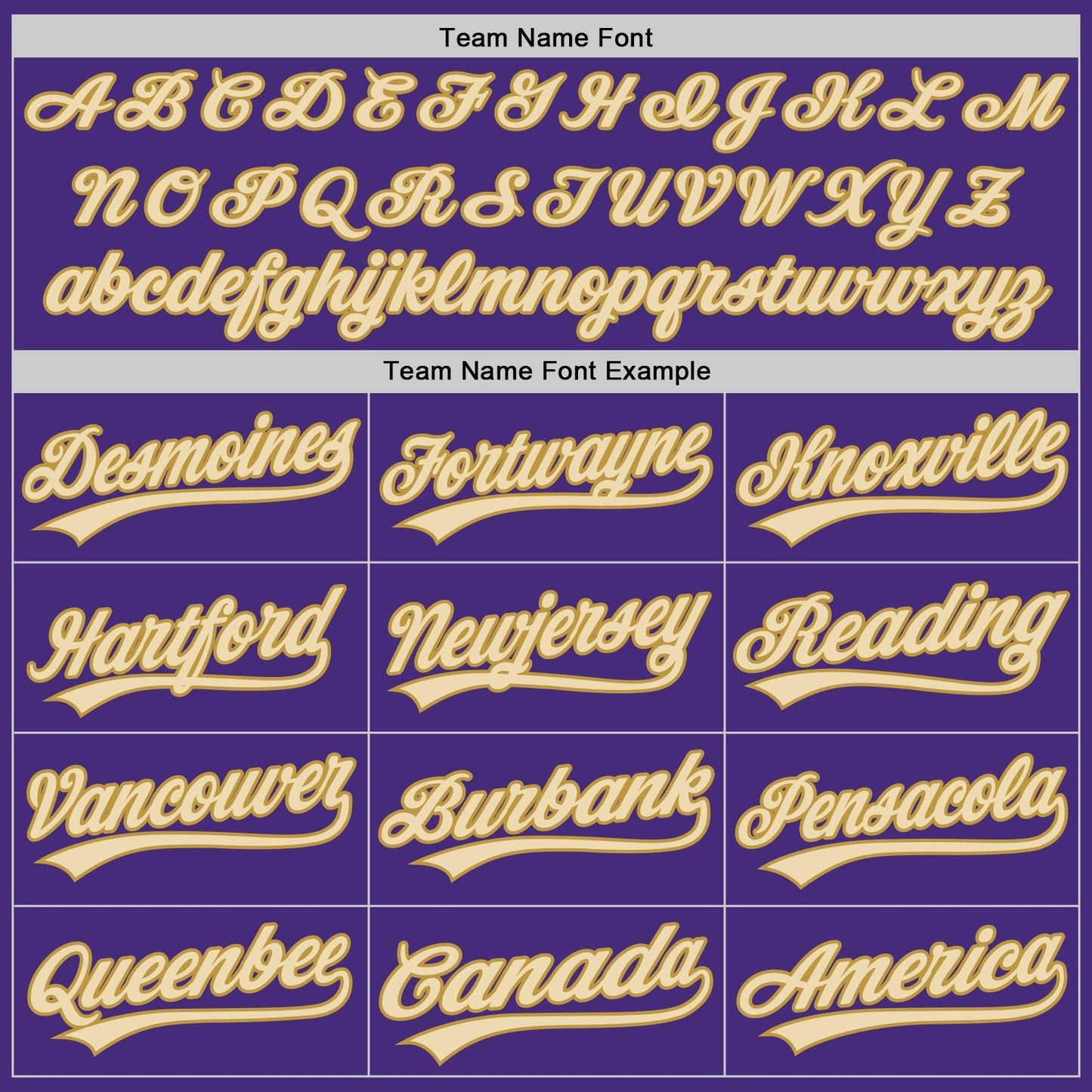 Custom Purple Cream-Old Gold Authentic Baseball Jersey baseball jersey product view 4