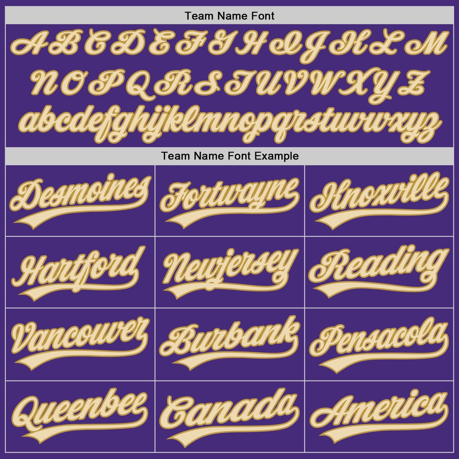 Custom Purple Cream-Old Gold Authentic Baseball Jersey baseball jersey product view 4