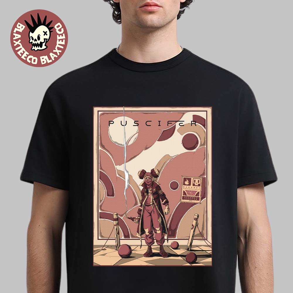 Puscifer Hershey Pennsylvania 2026 Gig Poster At Hershey Theatre On April 8 2026 The Normal Isnt Tour T-Shirt - T-Shirt, Sweatshirt, Hoodie