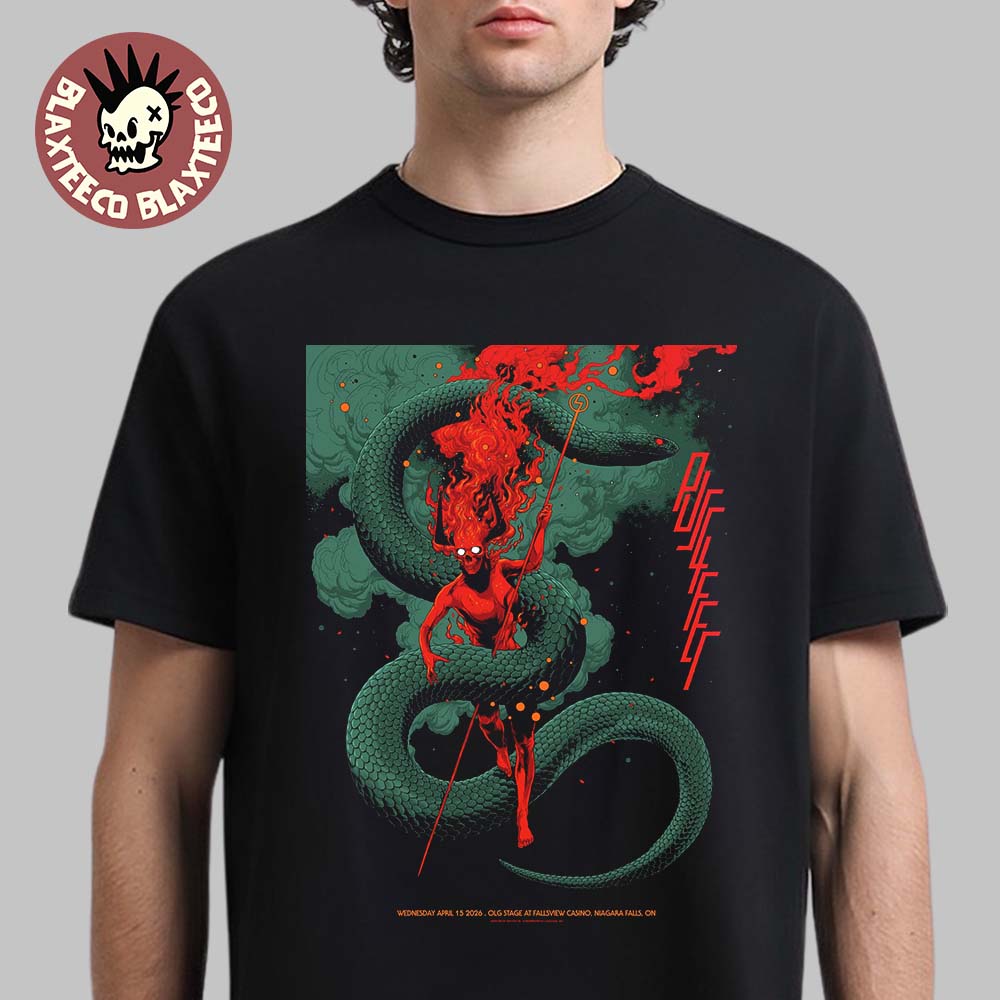 Puscifer Niagara Falls Ontario Canada 2026 Gig Poster At OLG Stage At Fallsview Casino On April 15 2026 T-Shirt - T-Shirt, Sweatshirt, Hoodie