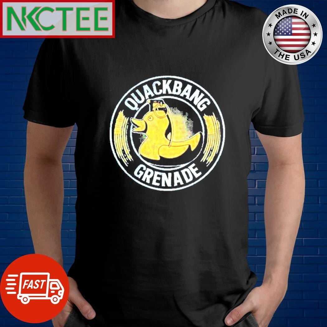 Quackbang grenade circle shirt Unisex T-shirt, Sweatshirt, Hoodie, Long Sleeve Tee - T-Shirt, Sweatshirt, Hoodie