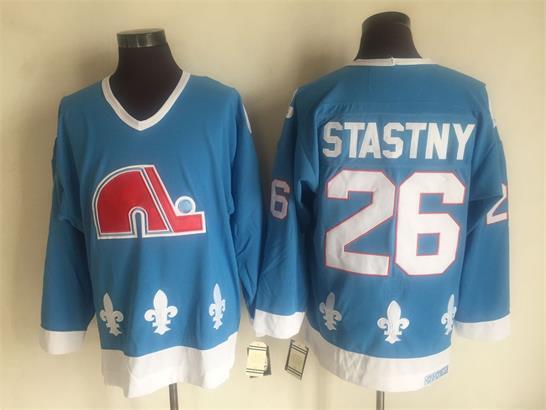Quebec Nordiques Style 8 Hockey Jersey hockey jersey product view 1