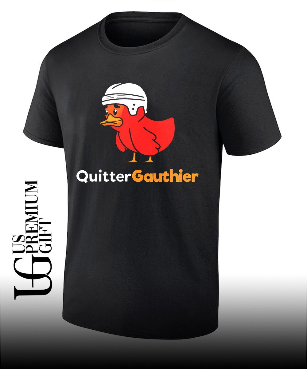 Quitter Gauthier Philadelphia Flyers 2026 NHL Hockey shirt Unisex T-shirt, Sweatshirt, Hoodie, Long Sleeve Tee - T-Shirt, Sweatshirt, Hoodie