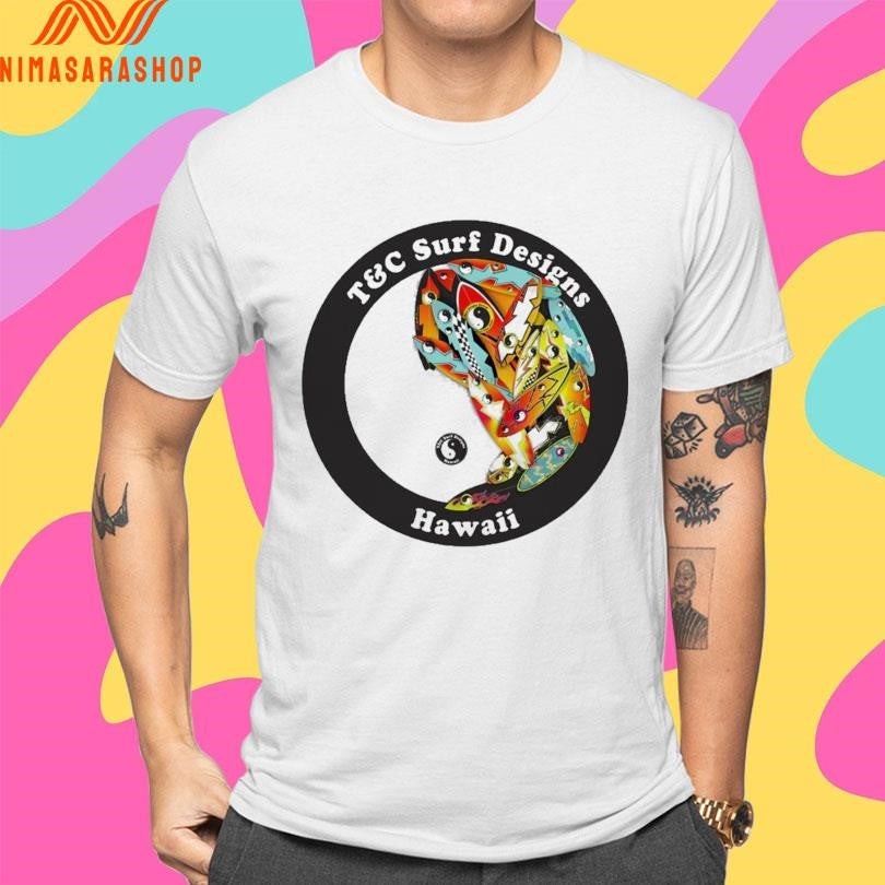 Quiver Jersey T&amp;C Surf Designs Hawaii Shirts sports jersey product view 4