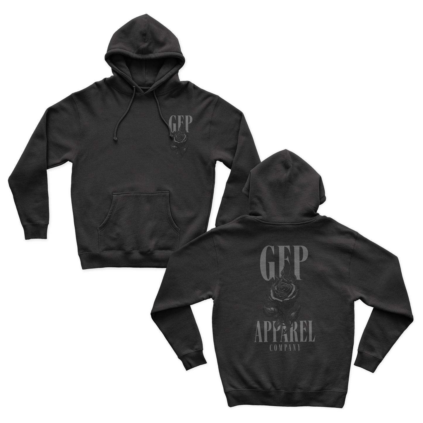 ROSE HOODIE - T-Shirt, Sweatshirt, Hoodie