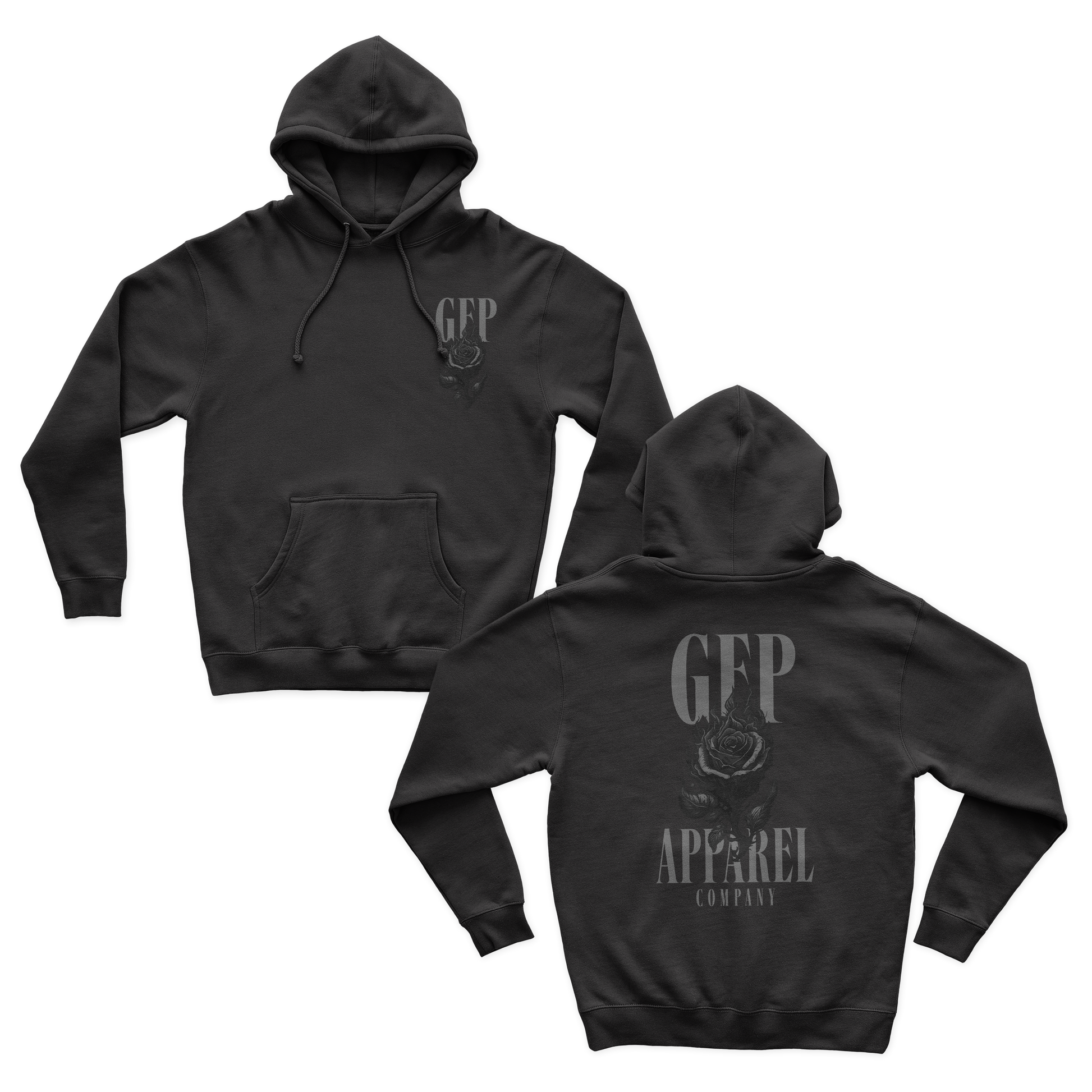 ROSE HOODIE - T-Shirt, Sweatshirt, Hoodie