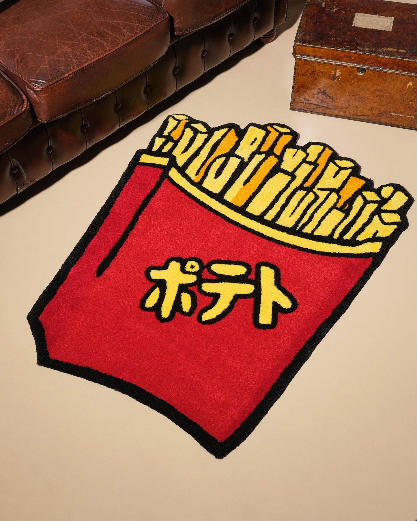 Fries Rug Unisex T-shirt, Sweatshirt, Hoodie, Long Sleeve Tee - T-Shirt, Sweatshirt, Hoodie