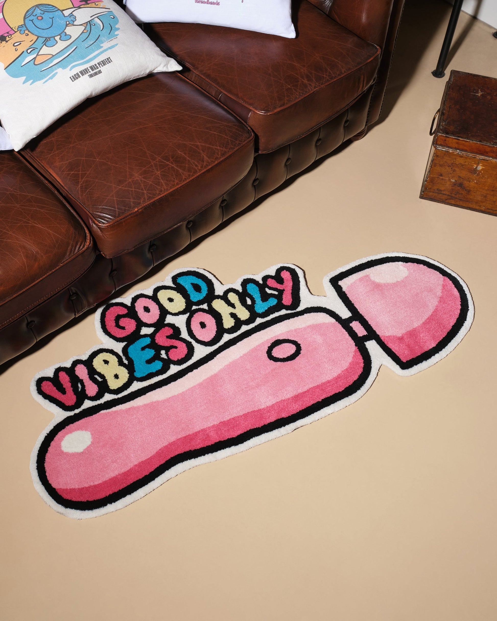 Good Vibes Rug Unisex T-shirt, Sweatshirt, Hoodie, Long Sleeve Tee - T-Shirt, Sweatshirt, Hoodie