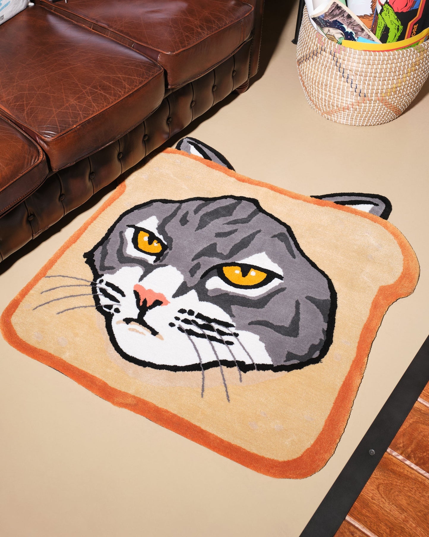 Cat Bread Rug Unisex T-shirt, Sweatshirt, Hoodie, Long Sleeve Tee - T-Shirt, Sweatshirt, Hoodie