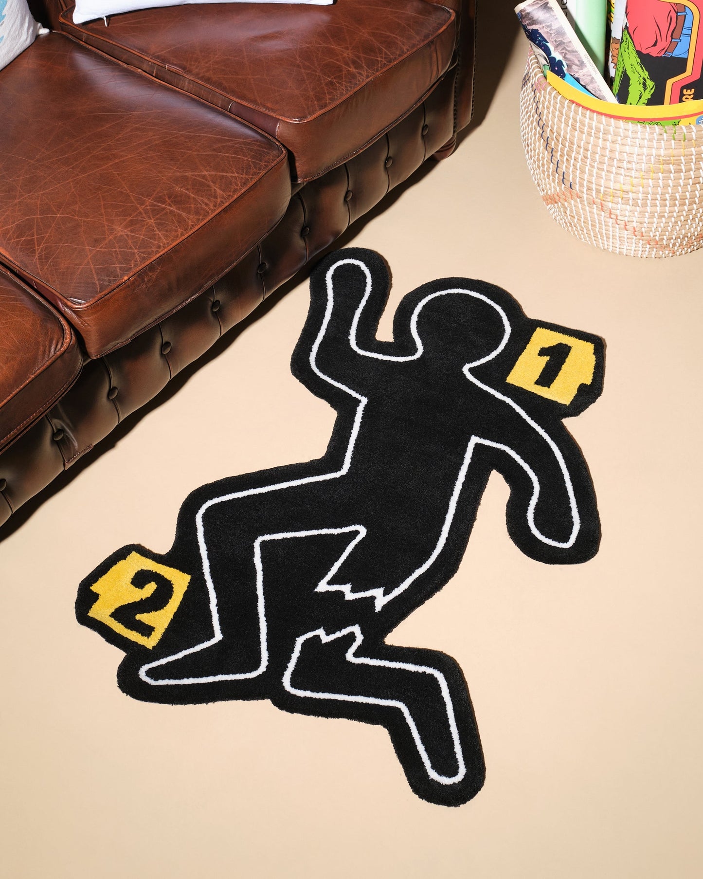 Crime Scene Rug Unisex T-shirt, Sweatshirt, Hoodie, Long Sleeve Tee - T-Shirt, Sweatshirt, Hoodie