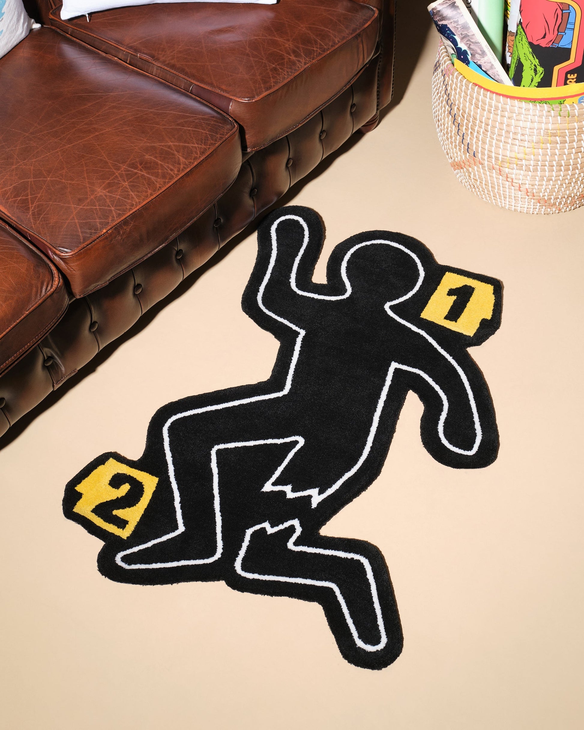 Crime Scene Rug Unisex T-shirt, Sweatshirt, Hoodie, Long Sleeve Tee - T-Shirt, Sweatshirt, Hoodie