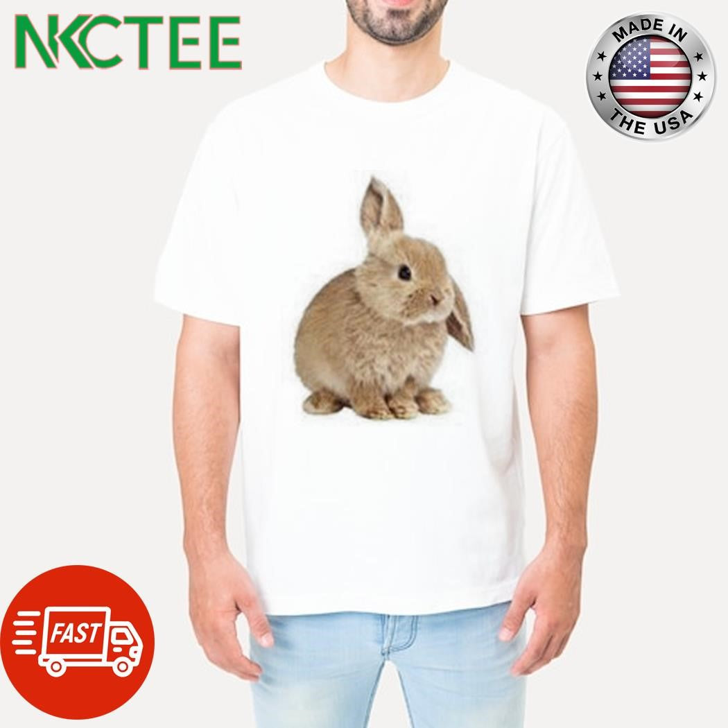 Rabbit photo shirt Unisex T-shirt, Sweatshirt, Hoodie, Long Sleeve Tee - T-Shirt, Sweatshirt, Hoodie