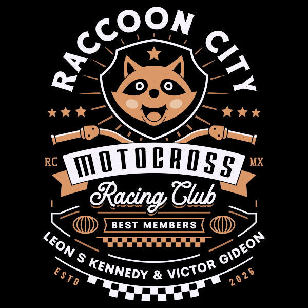 Raccoon City Racing Club Unisex T-shirt, Sweatshirt, Hoodie, Long Sleeve Tee - T-Shirt, Sweatshirt, Hoodie