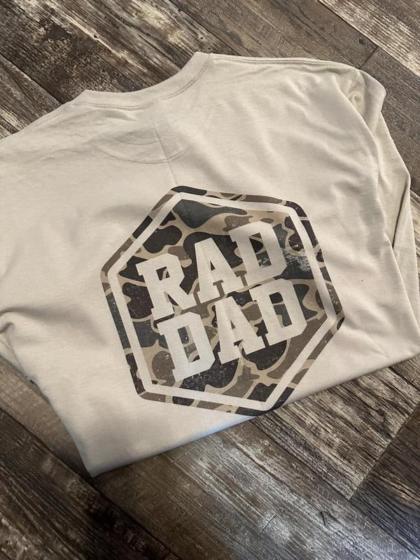 Rad Dad Camo - Adult & Kids T-Shirts, Sweatshirts & Hoodies apparel design preview 1