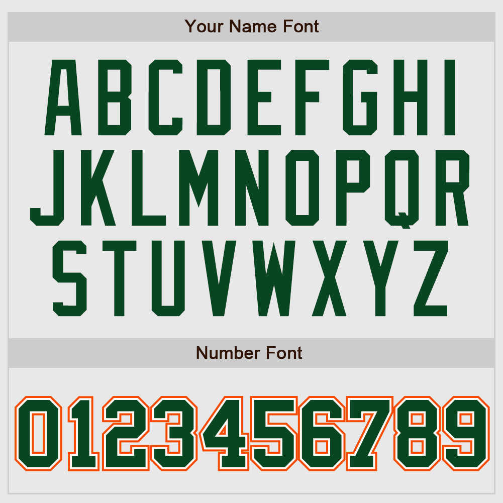 Custom White Orange Pinstripe Green-Orange Authentic Raglan Sleeves Baseball Jersey baseball jersey product view 4