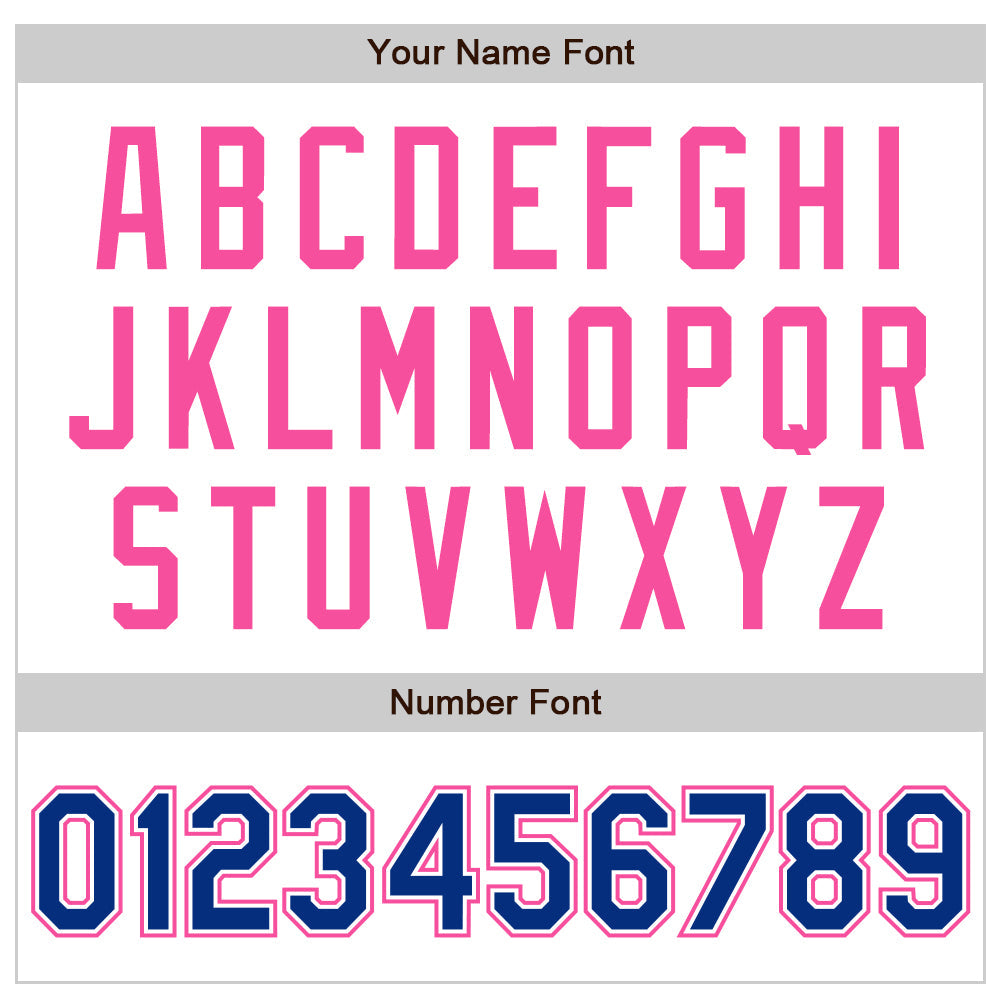 Custom White Royal-Pink Authentic Raglan Sleeves Baseball Jersey baseball jersey product view 5