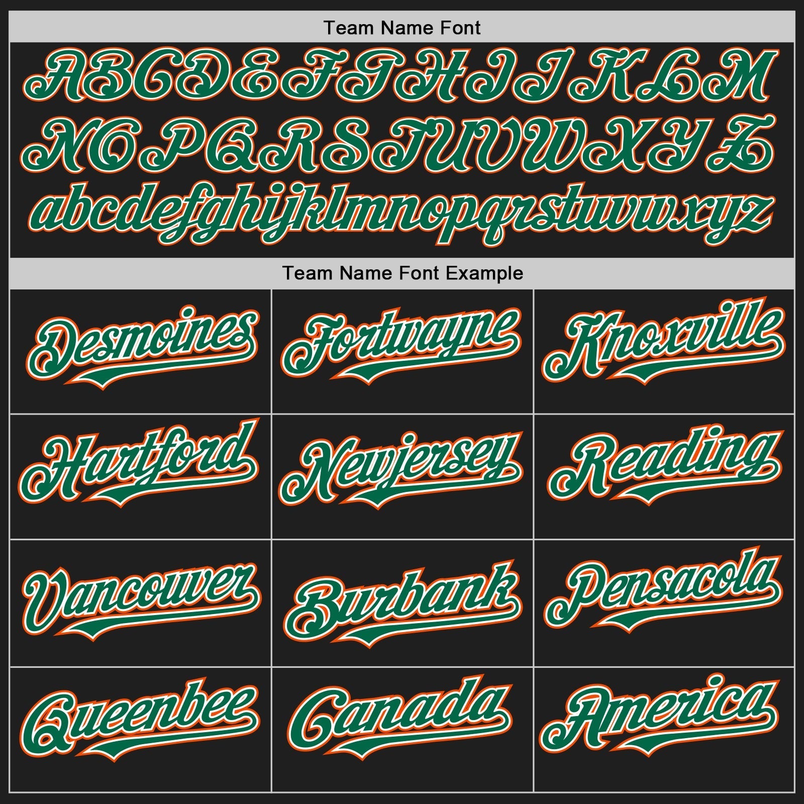 Custom Black Kelly Green-Orange Authentic Raglan Sleeves Baseball Jersey baseball jersey product view 4