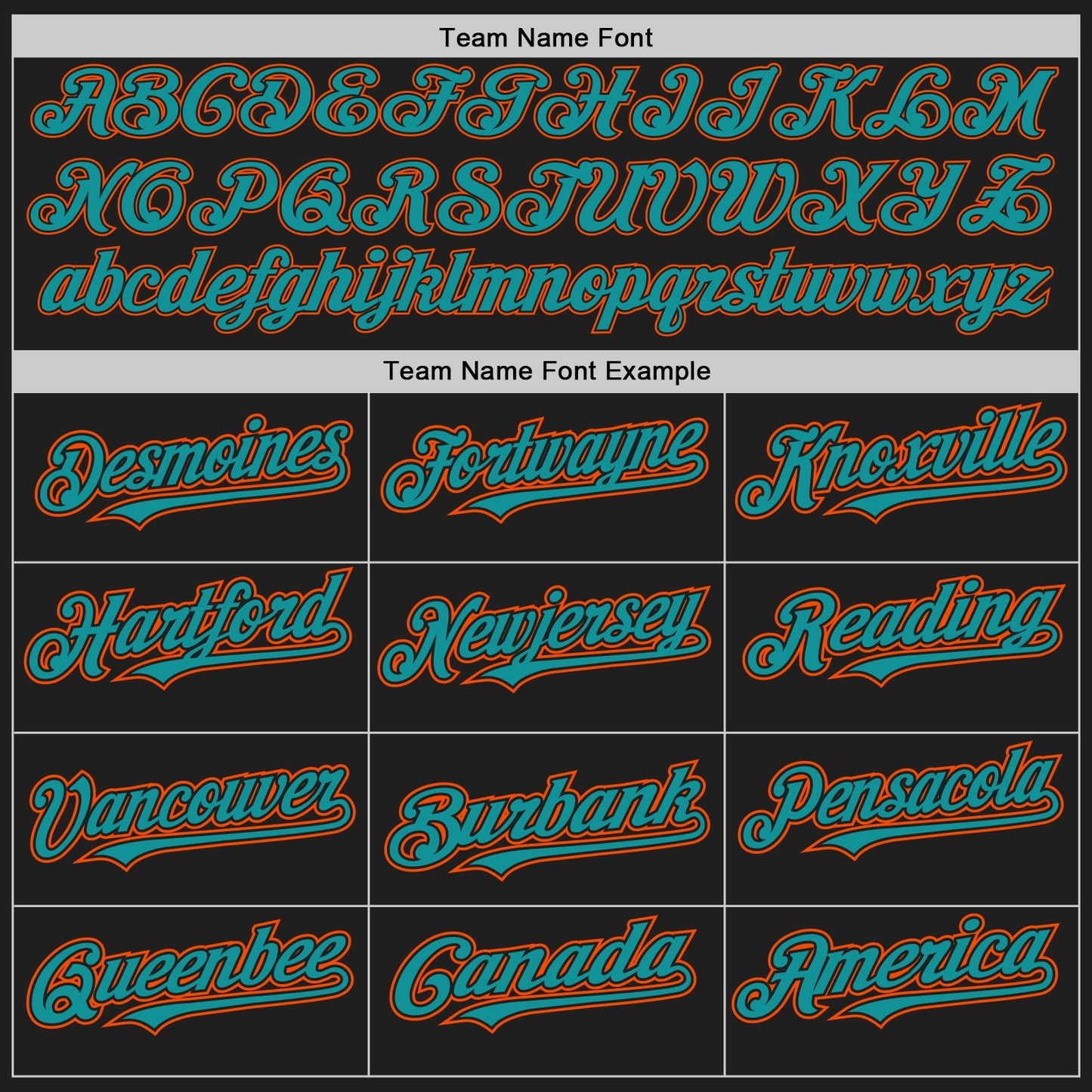 Custom Black Teal-Orange Authentic Raglan Sleeves Baseball Jersey baseball jersey product view 4