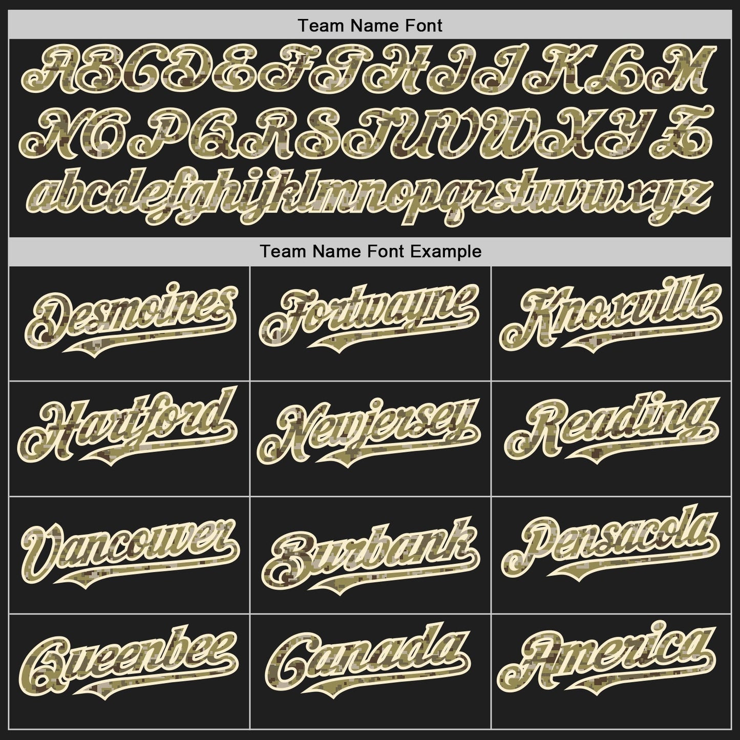 Custom Black Camo Olive-Cream Authentic Raglan Sleeves Baseball Jersey baseball jersey product view 4