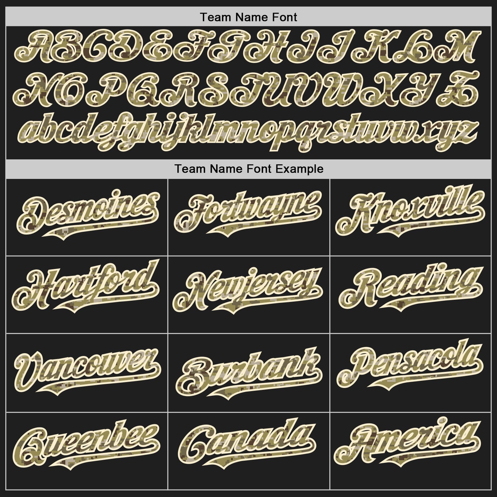Custom Black Camo Olive-Cream Authentic Raglan Sleeves Baseball Jersey baseball jersey product view 4