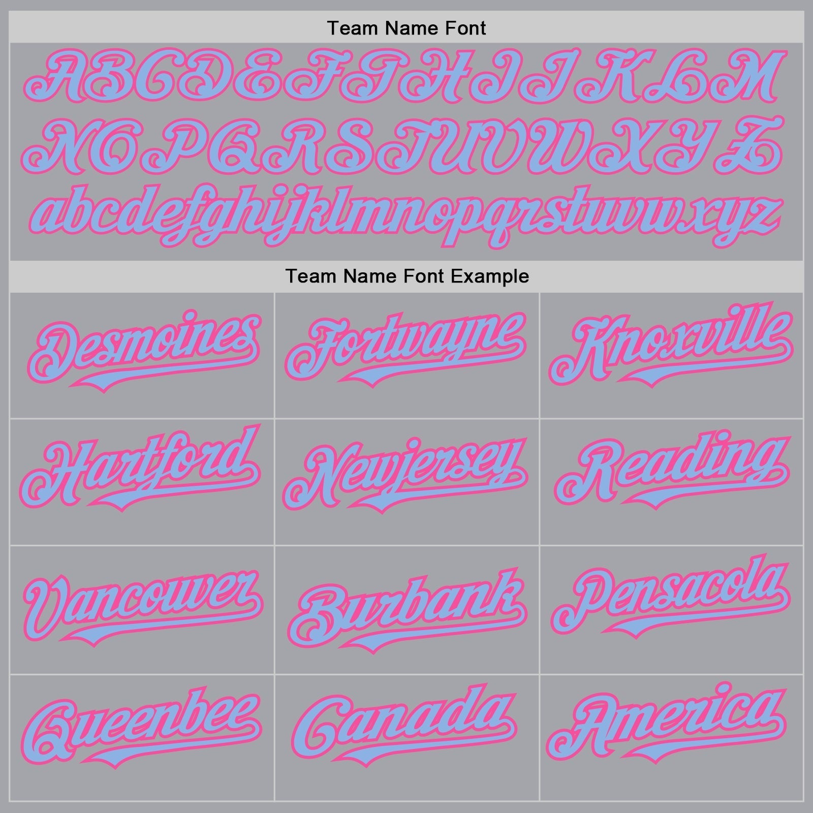 Custom Gray Light Blue-Pink Authentic Raglan Sleeves Baseball Jersey baseball jersey product view 4