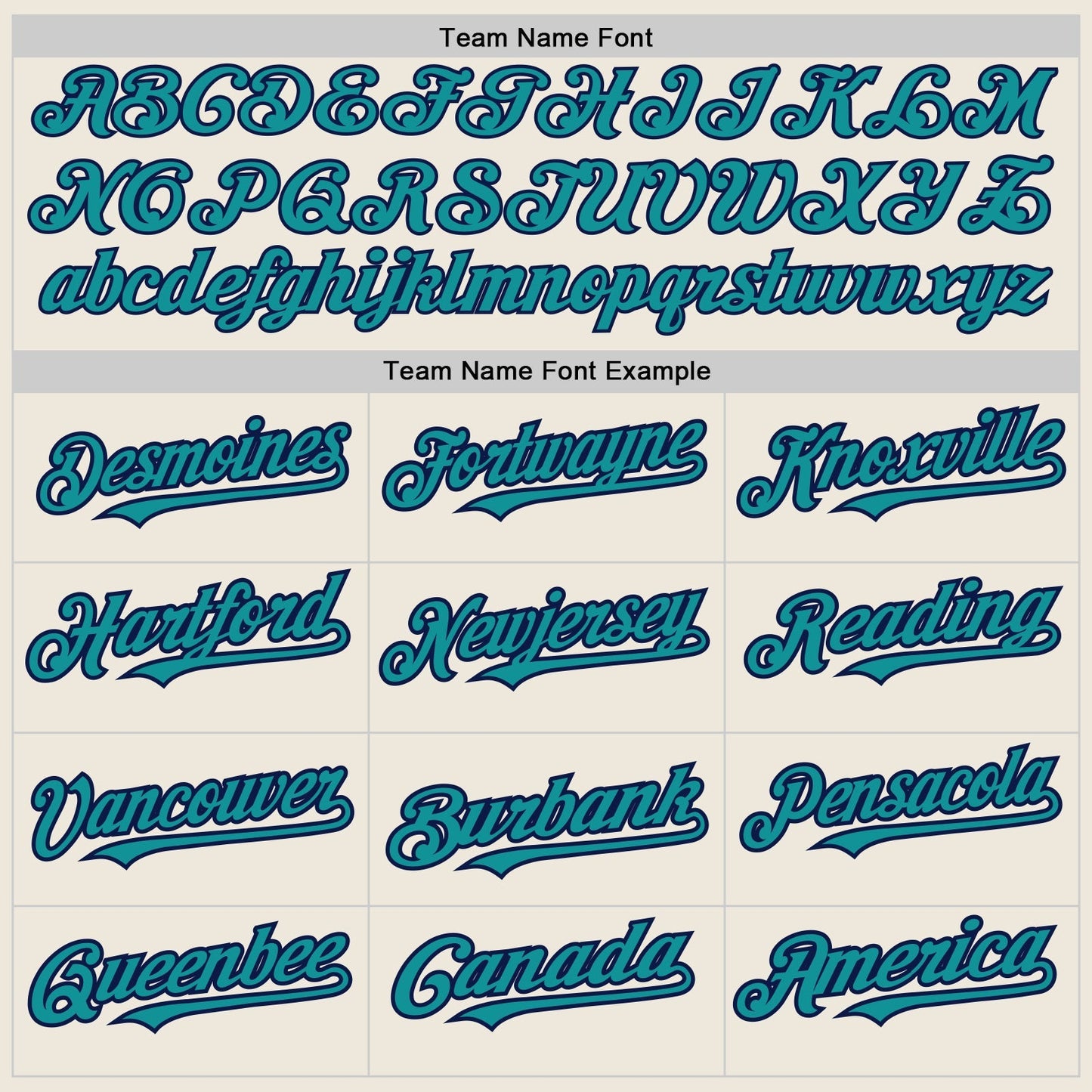 Custom Cream Teal-Navy Authentic Raglan Sleeves Baseball Jersey baseball jersey product view 4