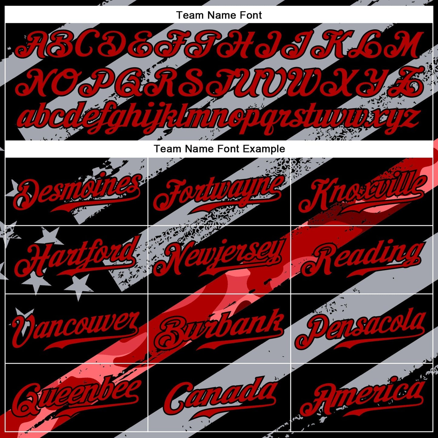 Custom Black Red American Flag Patriotic Camo Raglan Sleeves Authentic Baseball Jersey baseball jersey product view 4