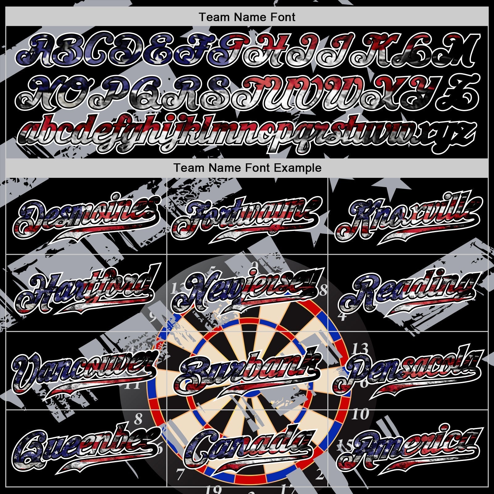 Custom Black USA Flag-White Darts Patriotic Mosaic Camo Raglan Sleeves Authentic Baseball Jersey baseball jersey product view 4