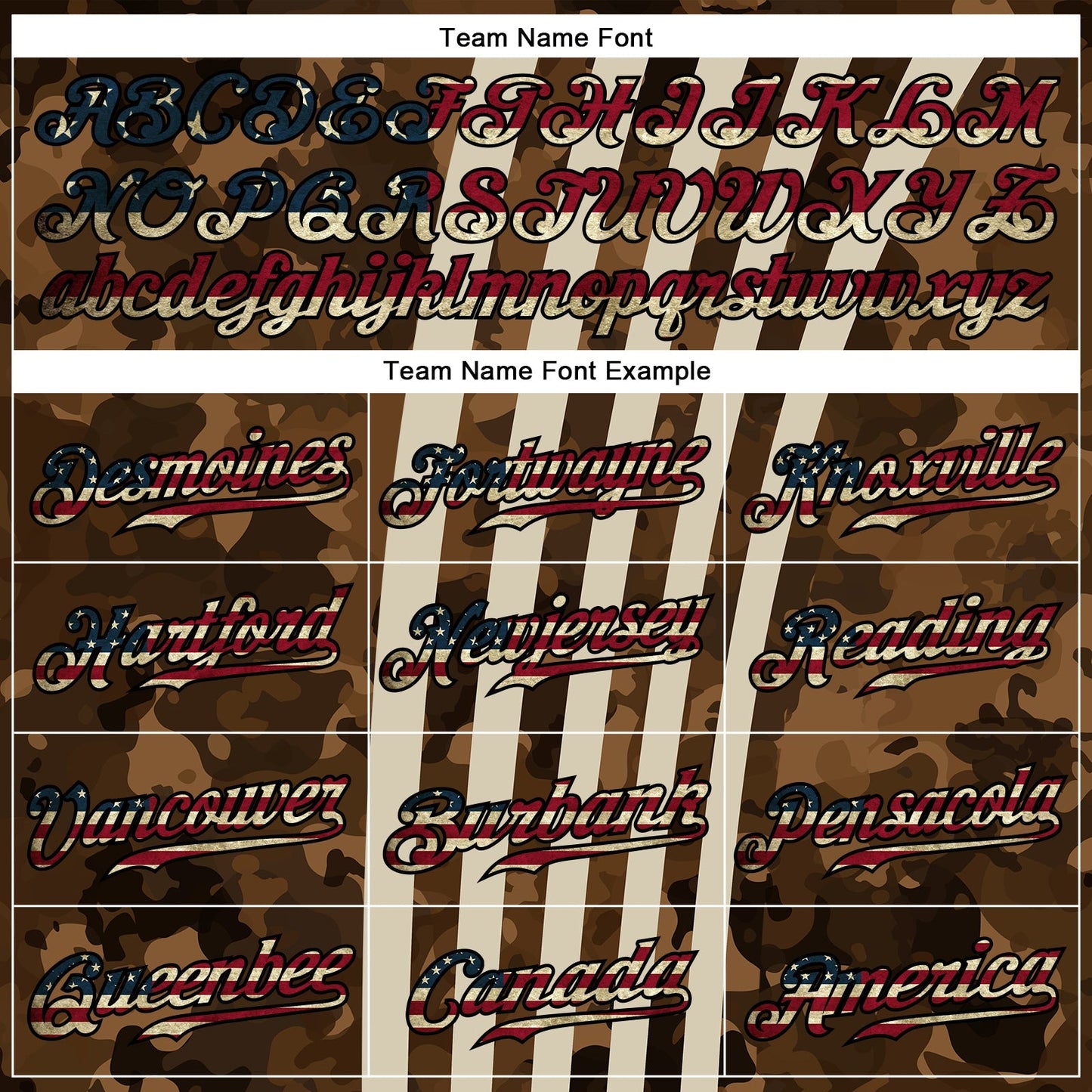 Custom Camo Vintage USA Flag Cream Black-White Patriotic Desert Camouflage Raglan Sleeves Authentic Baseball Jersey baseball jersey product view 4
