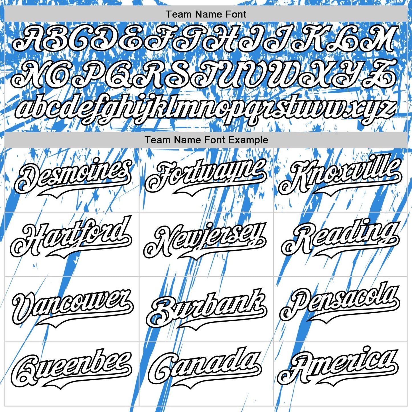 Custom White Black-Powder Blue Splatter Brush Stroke Star Raglan Sleeves Authentic Baseball Jersey baseball jersey product view 4