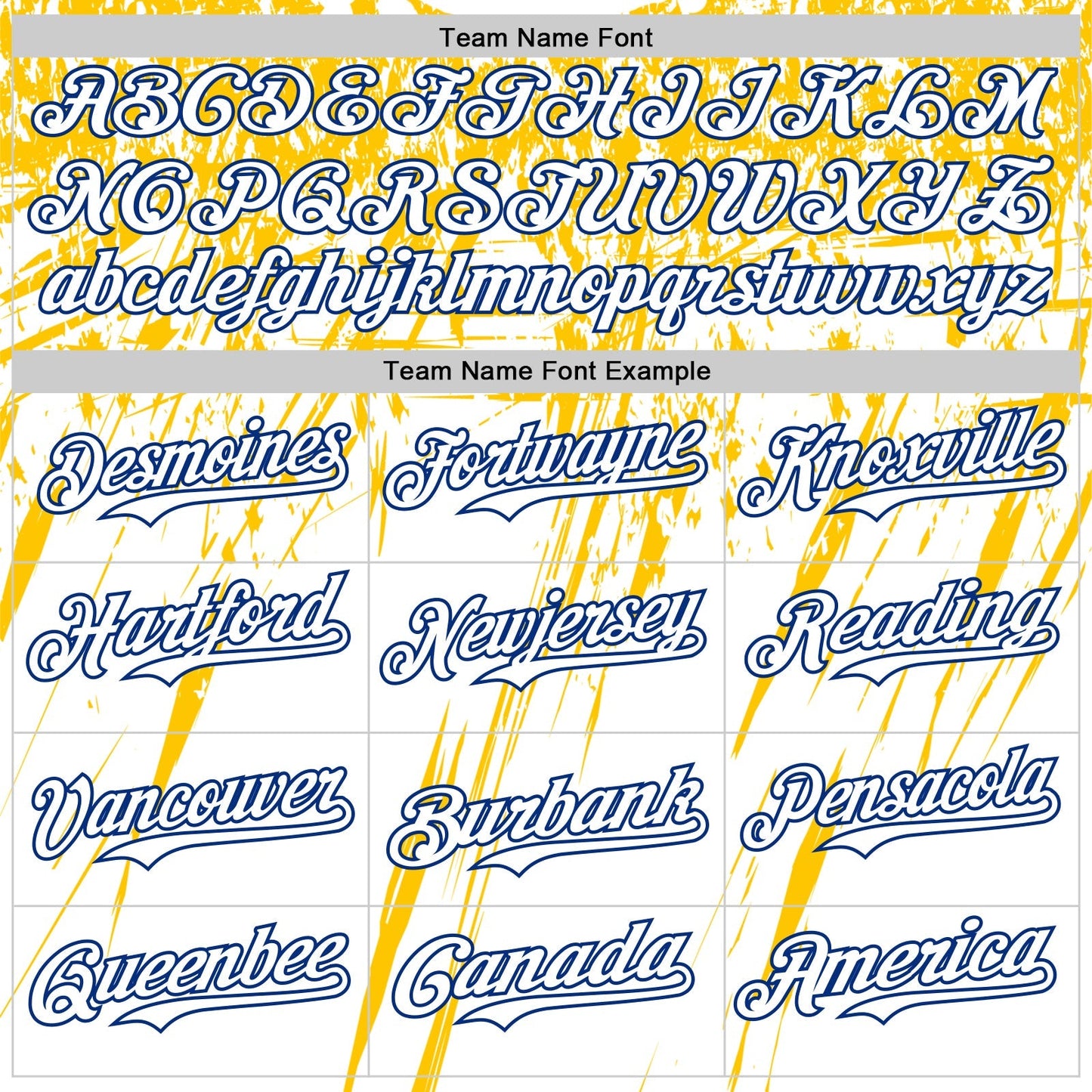 Custom White Royal-Yellow Splatter Brush Stroke Star Raglan Sleeves Authentic Baseball Jersey baseball jersey product view 4