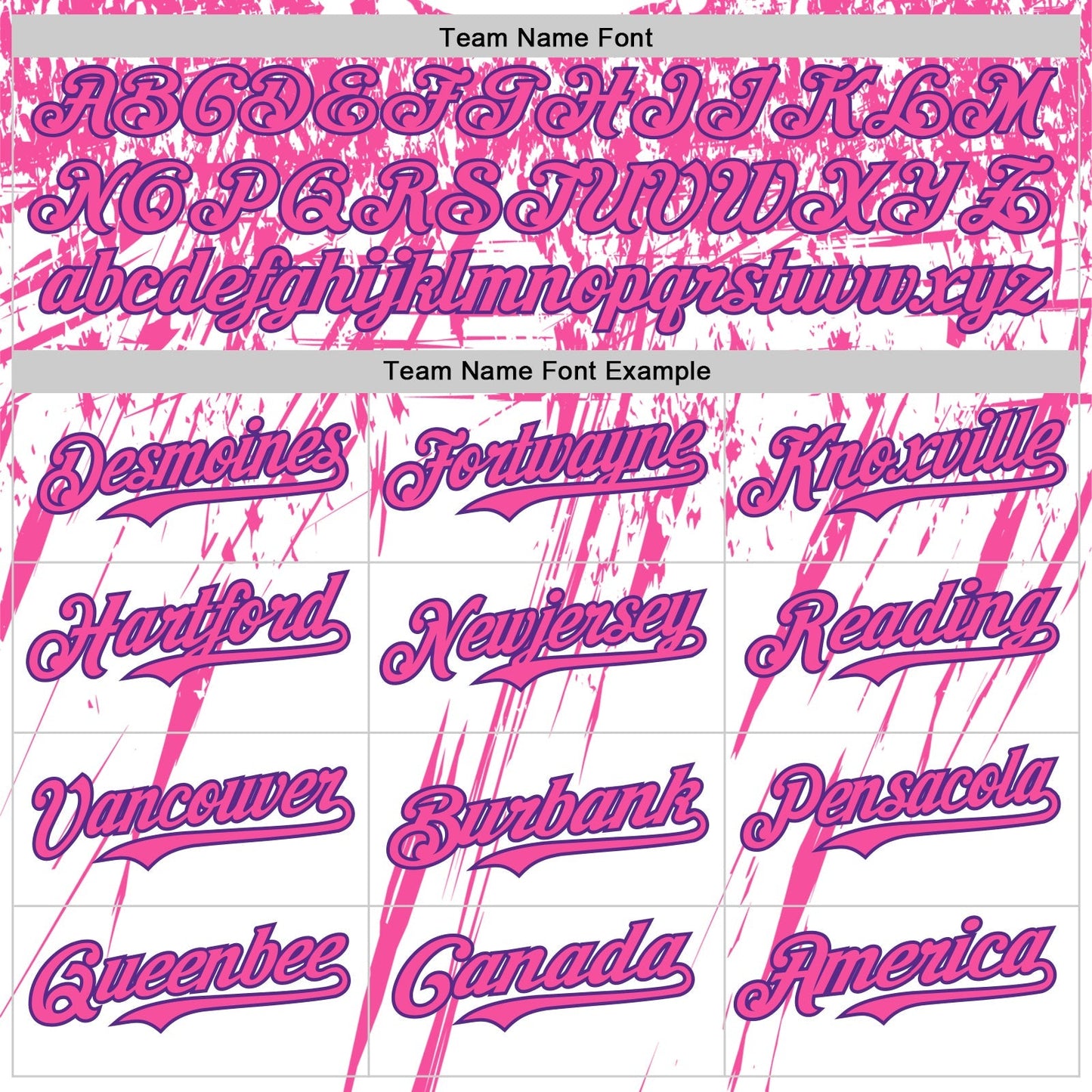 Custom White Pink-Purple Splatter Brush Stroke Star Raglan Sleeves Authentic Baseball Jersey baseball jersey product view 4