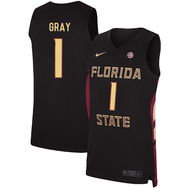 RaiQuan Gray 1 Black College Football Jersey football jersey product view 1