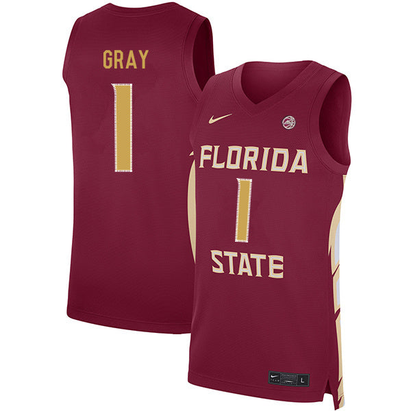 RaiQuan Gray 1 Red College Football Jersey football jersey product view 1
