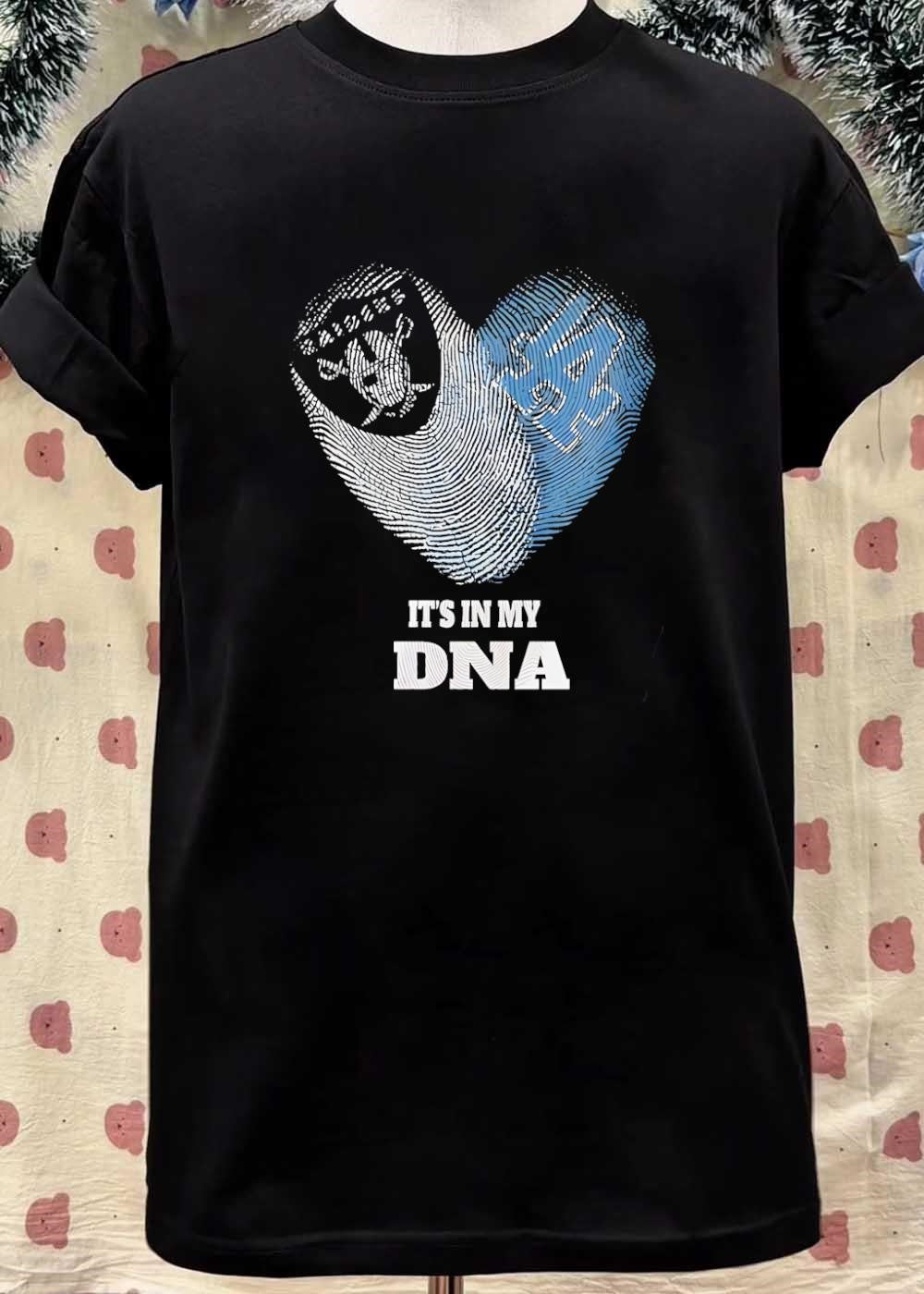 Raiders Los Angeles Dodgers Fingerprint Heart It Is - Adult & Kids T-Shirts, Sweatshirts & Hoodies apparel design preview 5