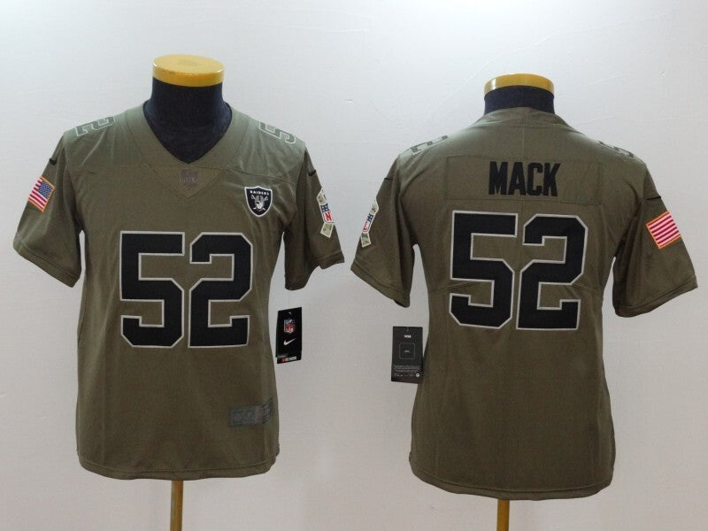 Raiders( Youth) Style 2 Football Jersey football jersey product view 1