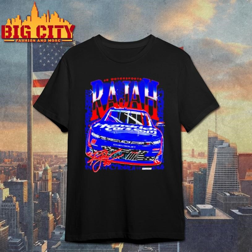 Rajah Caruth 88 Hendrickcars Jr Motorsports Signature Shirt Unisex T-shirt, Sweatshirt, Hoodie, Long Sleeve Tee - T-Shirt, Sweatshirt, Hoodie