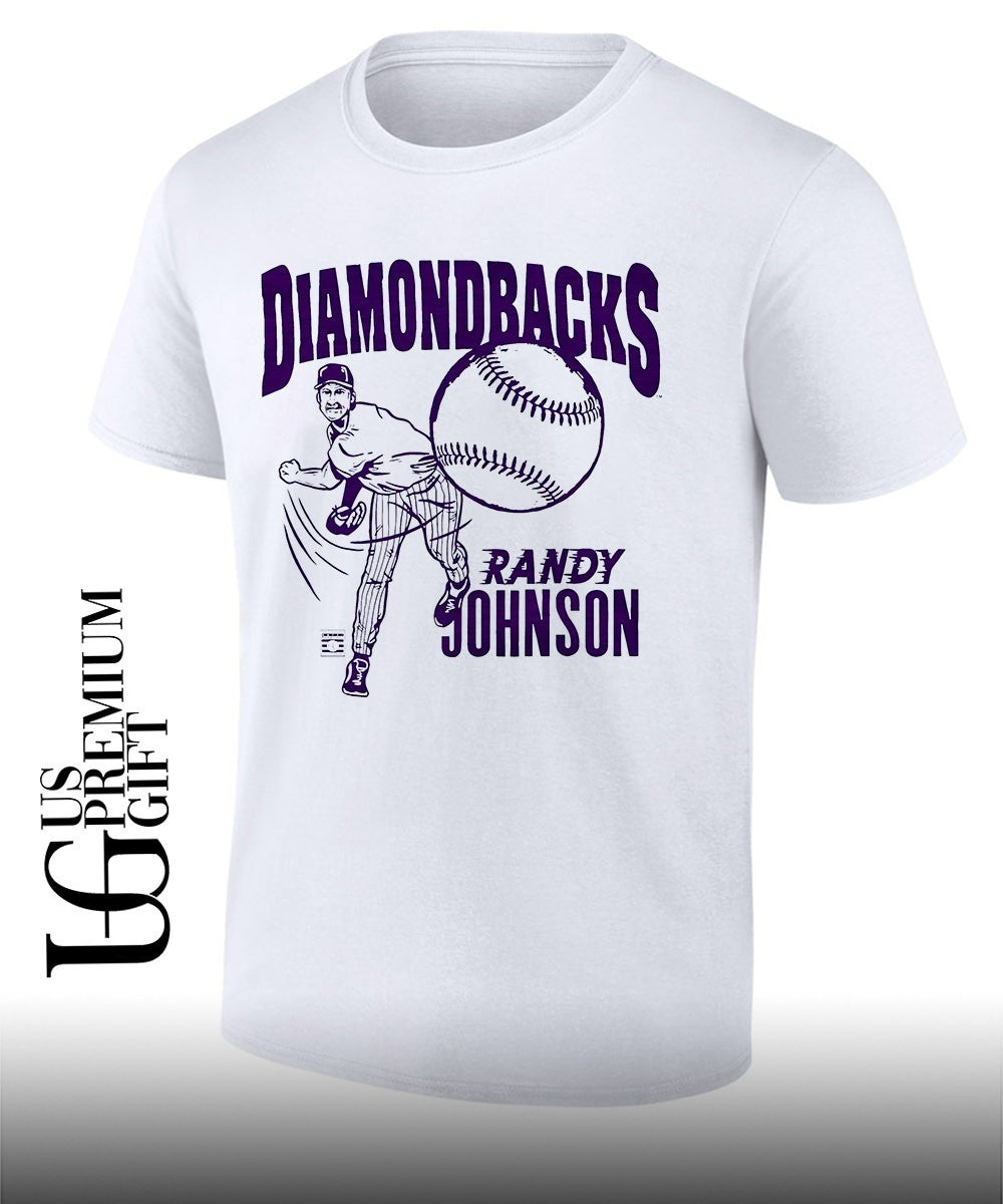 Randy Johnson Arizona Diamondbacks baseball Cooperstown Collection signature shirt Unisex T-shirt, Sweatshirt, Hoodie, Long Sleeve Tee - T-Shirt, Sweatshirt, Hoodie