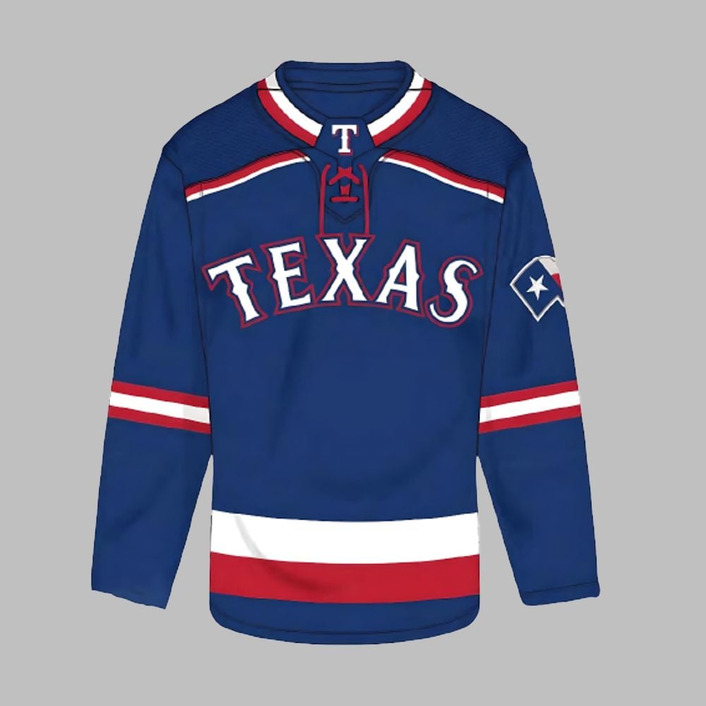 Rangers Hockey Jersey Giveaway 2025 hockey jersey product view 1