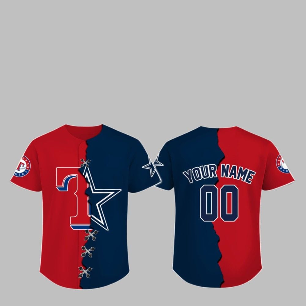 Rangers x Cowboys Jersey 2025 football jersey product view 1