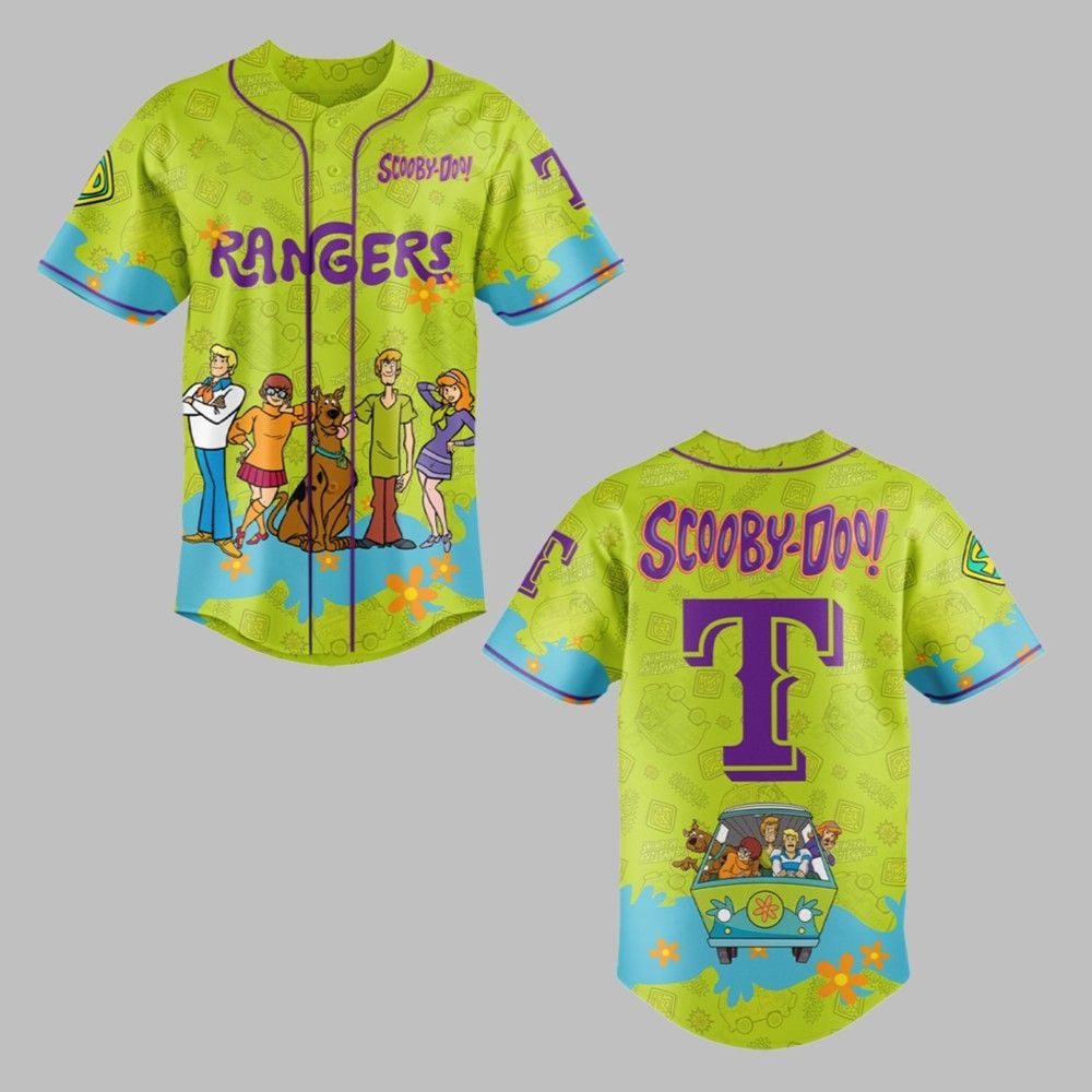 Rangers x Scooby Doo Jersey 2025 sports jersey product view 1