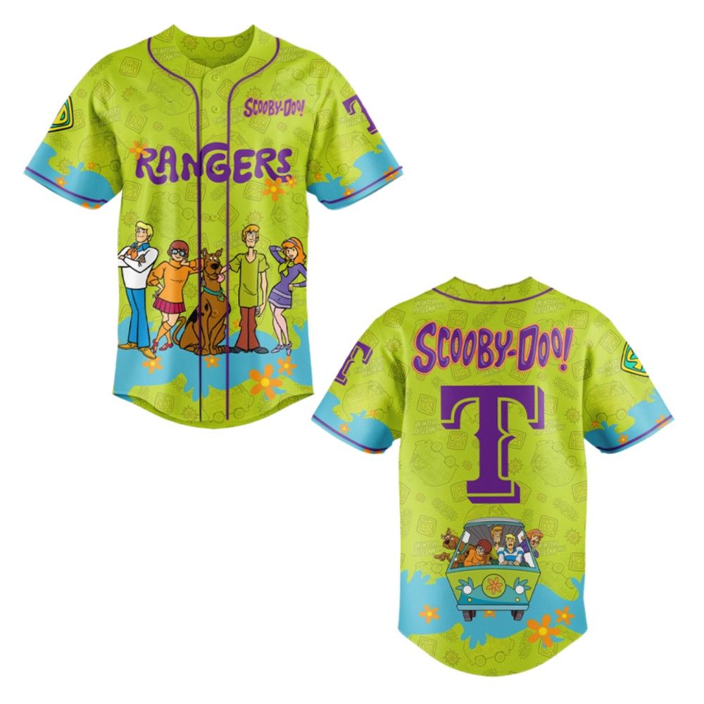 Rangers x Scooby Doo Jersey 2025 sports jersey product view 2