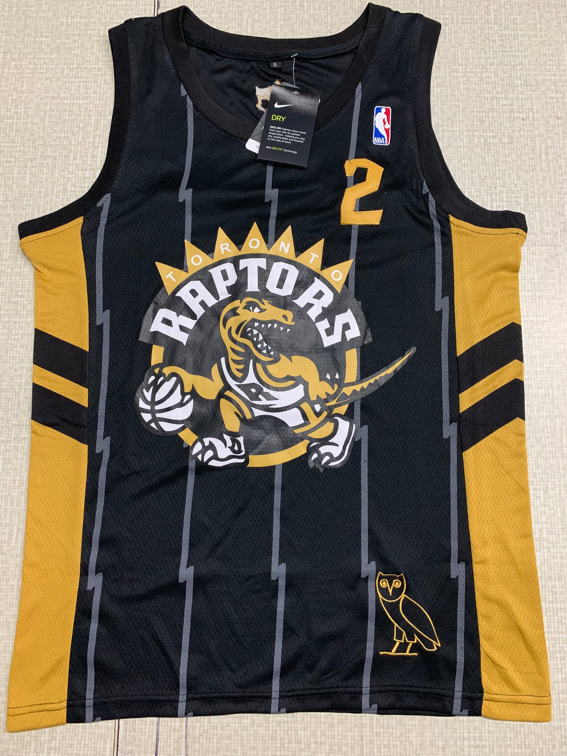 Raptors 2# Black XOVO Jersey Style 2 Basketball Jersey basketball jersey product view 1