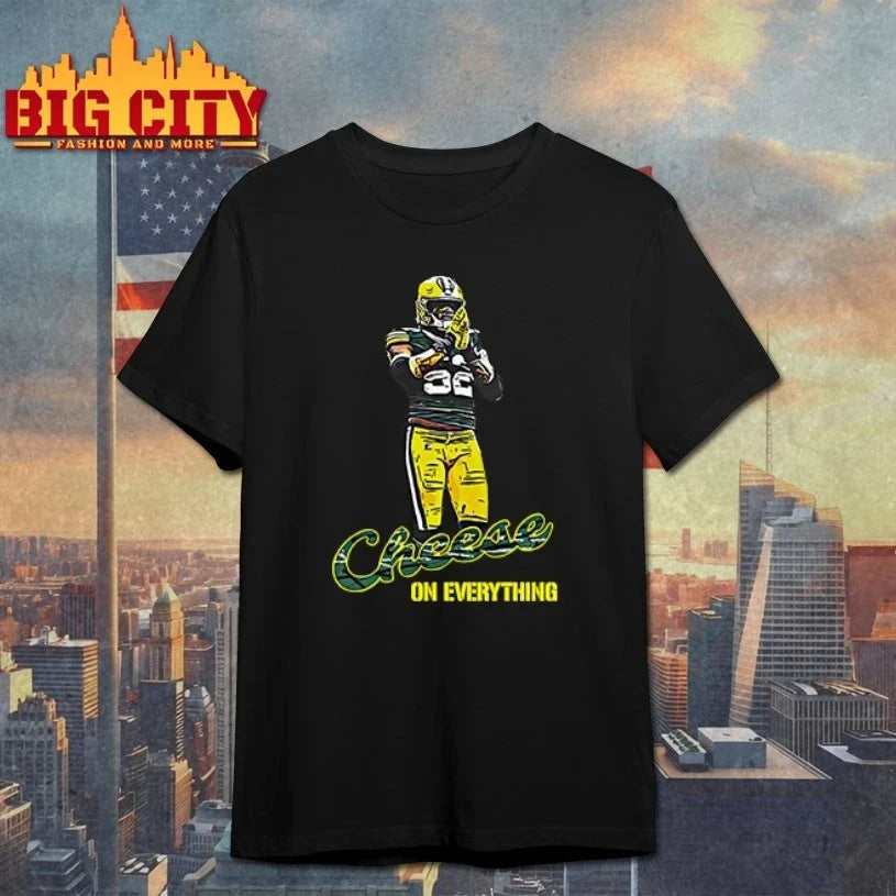 Rashan Gary Cheese On Everything shirt Unisex T-shirt, Sweatshirt, Hoodie, Long Sleeve Tee - T-Shirt, Sweatshirt, Hoodie