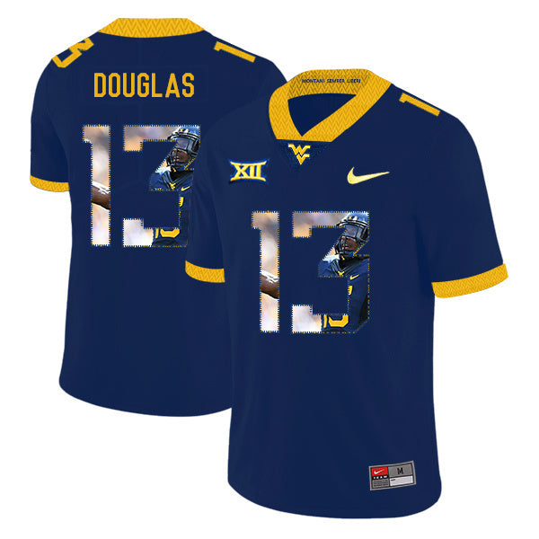 Rasul Douglas 13 Navy 1 College Football Jersey football jersey product view 1