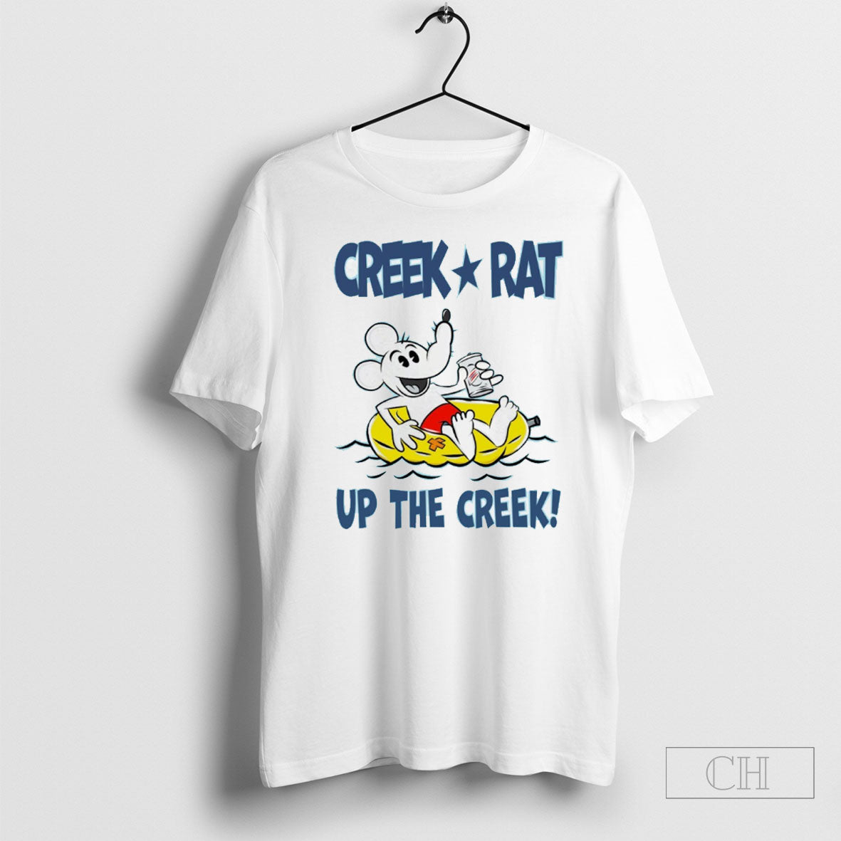 Rat Up The Creek Shirt Tee Unisex T-shirt, Sweatshirt, Hoodie, Long Sleeve Tee - T-Shirt, Sweatshirt, Hoodie