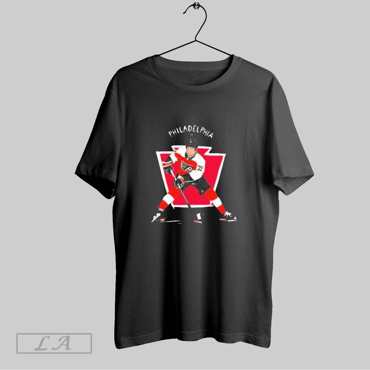 Ray Emery No 39 Philadelphia Flyers Paint Fishing Unisex T-shirt, Sweatshirt, Hoodie, Long Sleeve Tee - T-Shirt, Sweatshirt, Hoodie