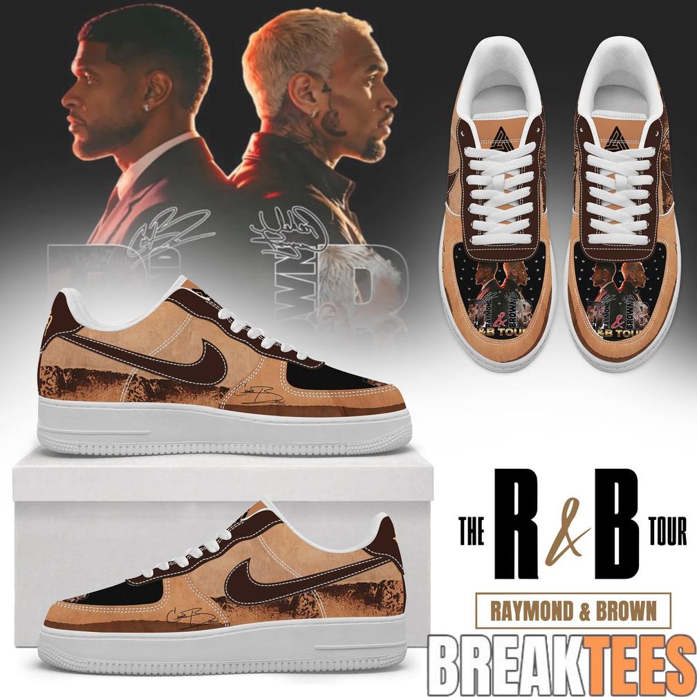 Raymond & Brown The RB Tour 2026 Special Air Force 1 Shoes Unisex T-shirt, Sweatshirt, Hoodie, Long Sleeve Tee - T-Shirt, Sweatshirt, Hoodie