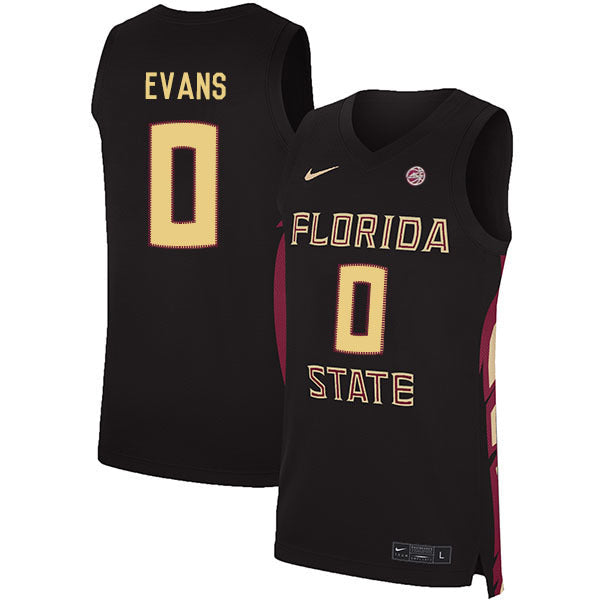 Rayquan Evans 0 Black College Football Jersey football jersey product view 1